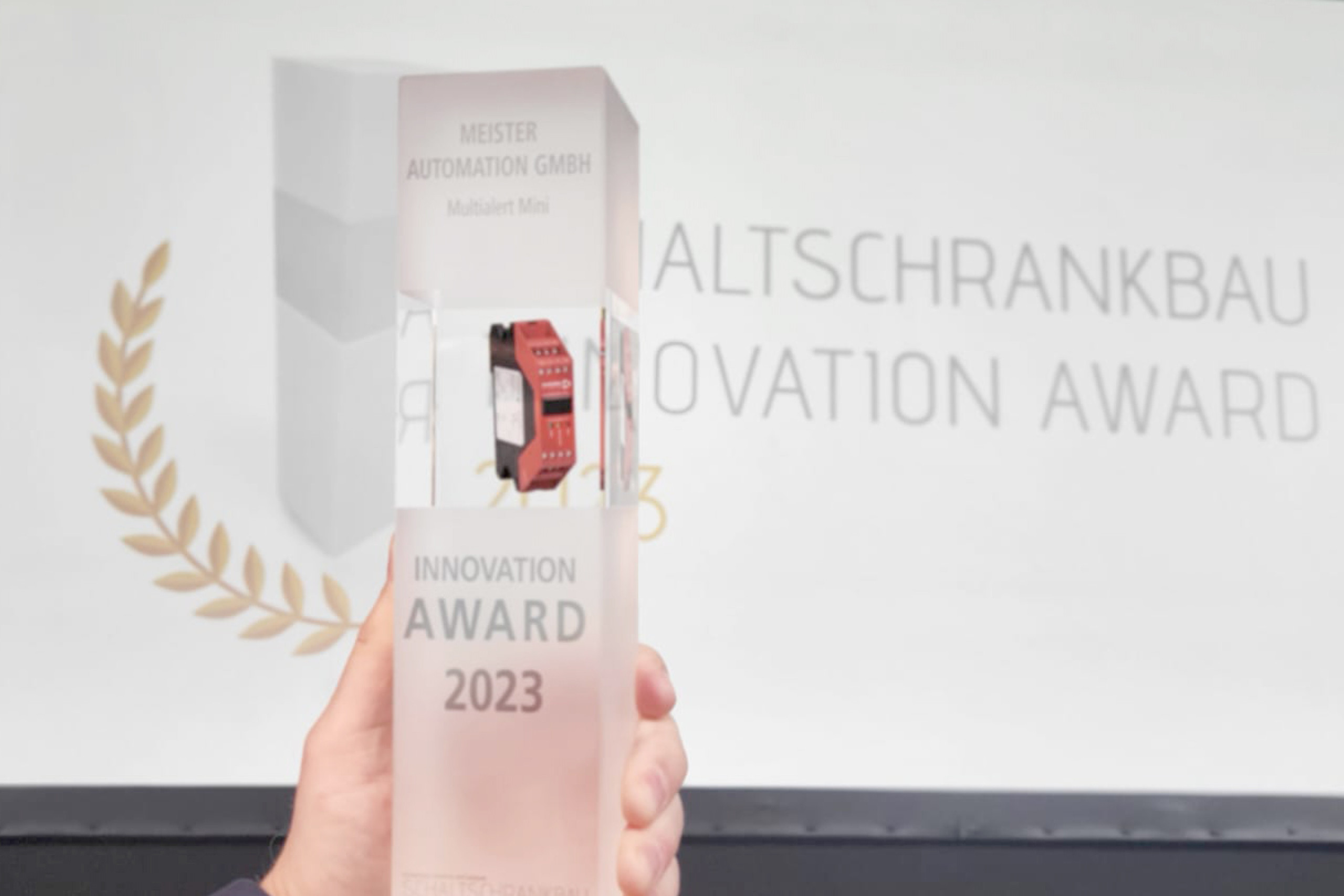 Innovation Award 2023 zum AMFE multialert® mini