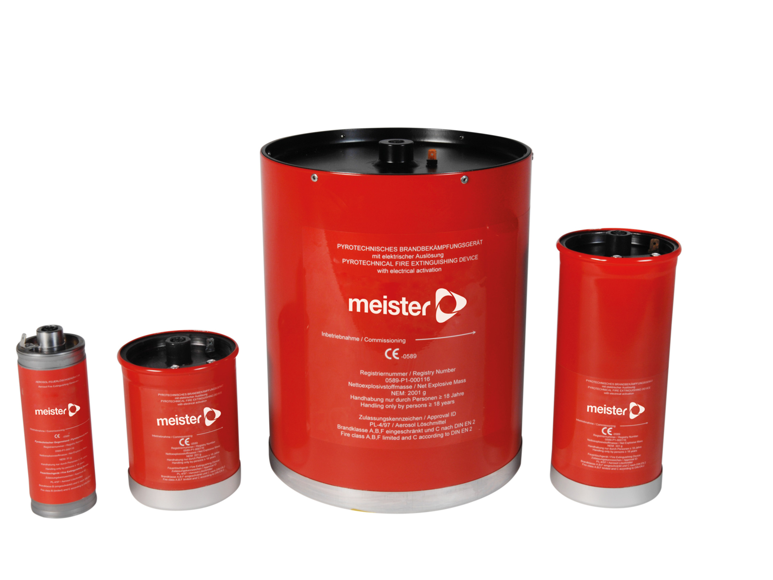AeroPro aerosol extinguishing system Meister Brandschutz GmbH &amp;amp; Co. KG