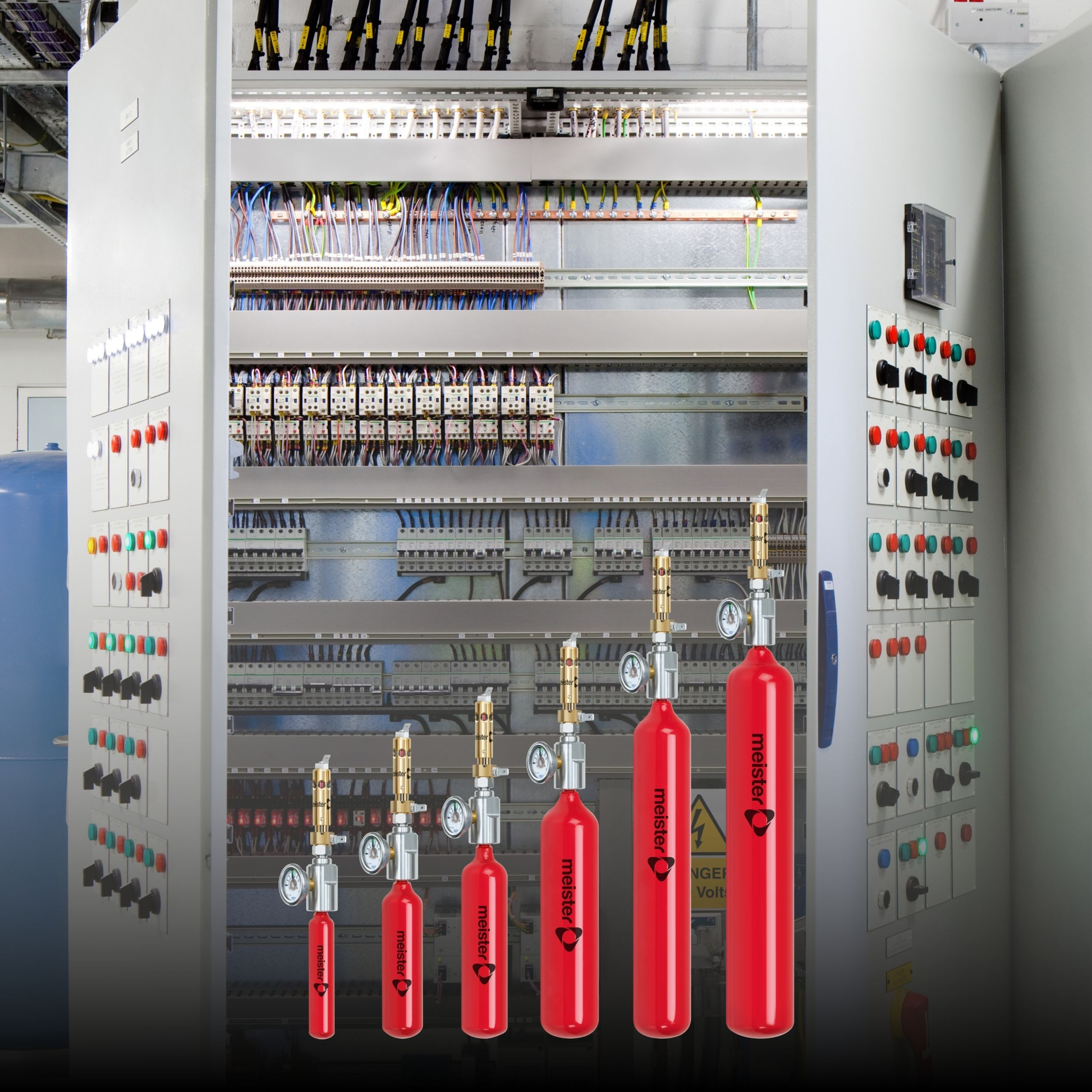 AMFE Pro Cert – fire protection for switch cabinets and electrical equipment