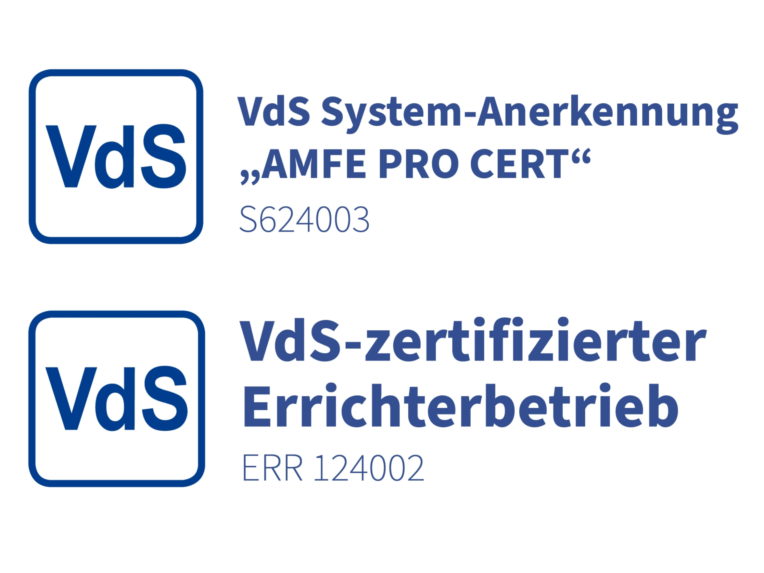 Meister Brandschutz GmbH &amp; Co. KG VdS approvals