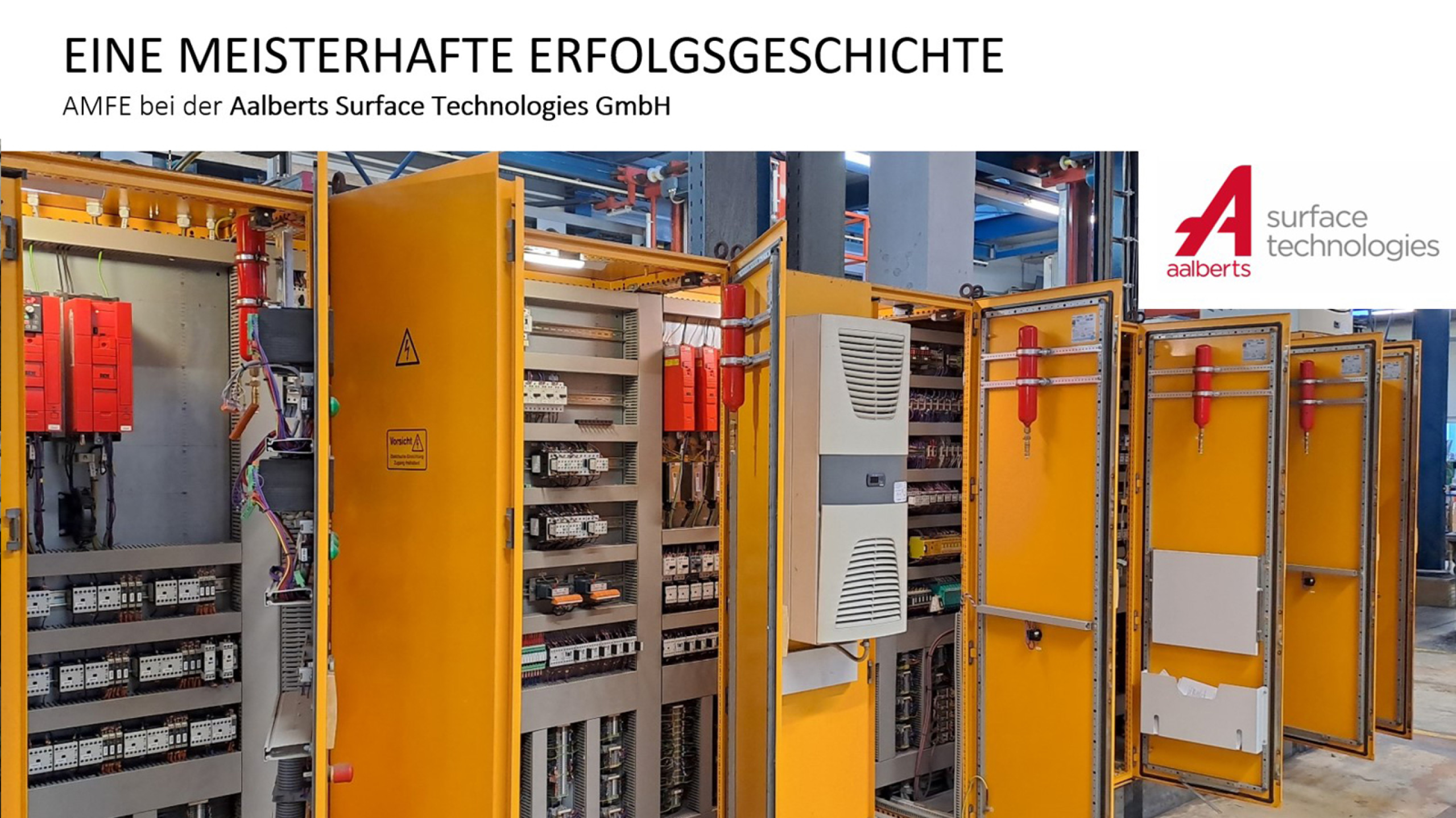 Customer reference Aalberts Surface AMFE
