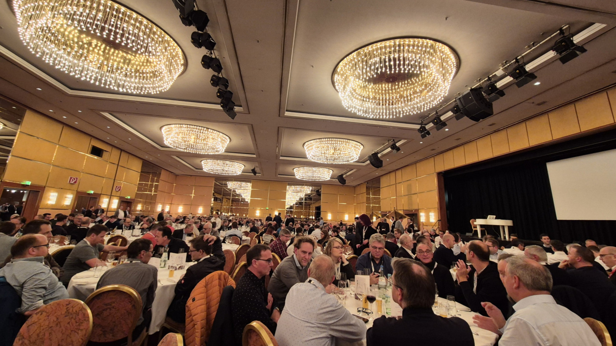 Kristallsaal VdS-BrandSchutzTage Köln 2024 Evening event