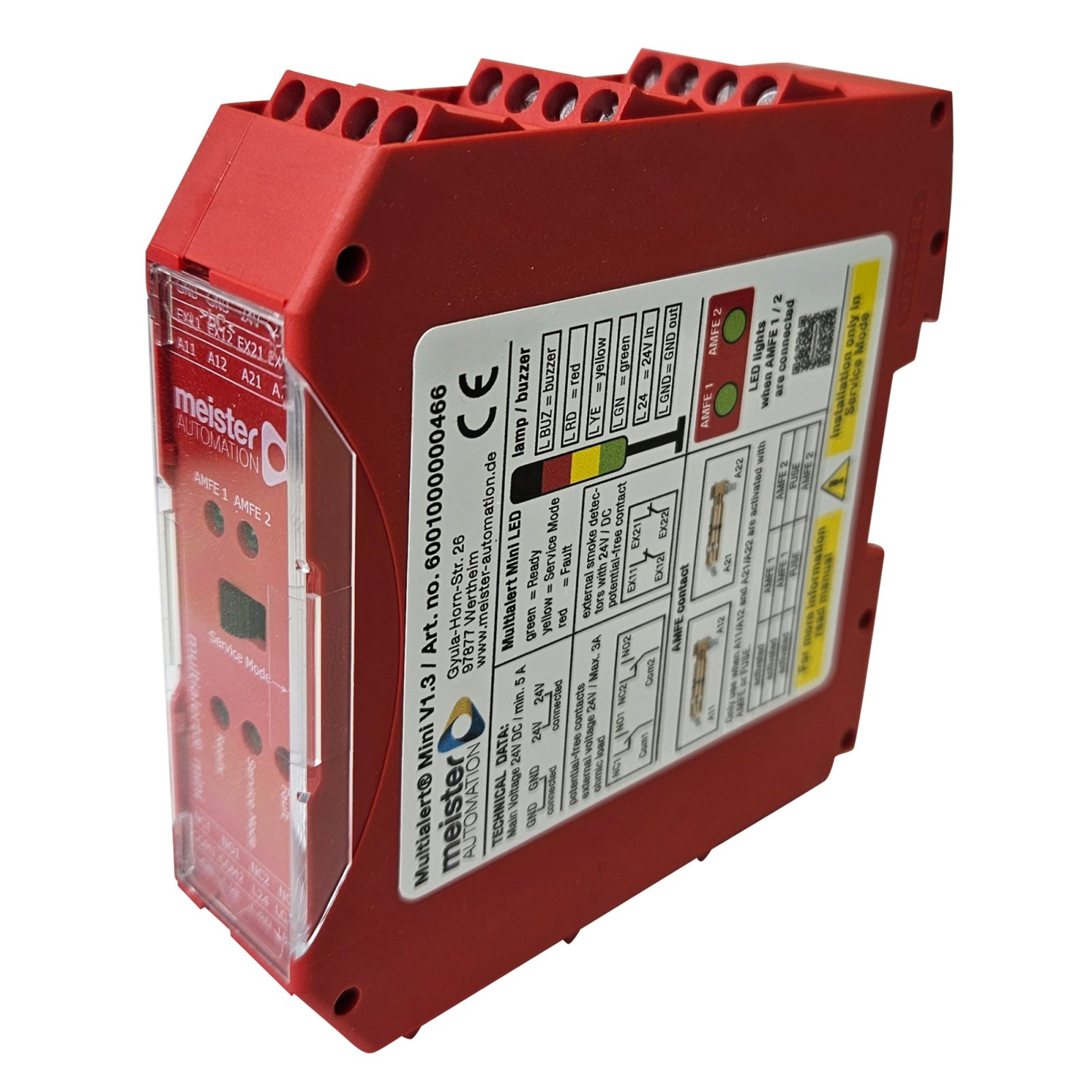 Fire extinguishing centre Multialert Mini Meister Brandschutz